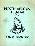 North African Journal, 1912; With Letters Along the Way