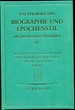 Biographie Und Epochenstil Im Lateinischen Mittelalter. III. Karolingische Biographie 750-920 N. Chr