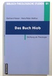 Das Buch Hiob, Dichtung Als Theologie Biblisch-Theologische Studien 81