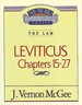 Leviticus, Chapters 15-27 (Thru the Bible)