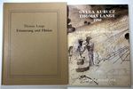 2 Vols. --Thomas Lange: Erinnerung Und Fiktion, Mannheimer Kunstverein 1. Bis 29. September 1991 & Gyula Kurucz, Thomas Lange: 1957-1990, Erinnerung Und Fiktion, Diese Ausstellung Wird in Folgenden Stationen Gezeigt Galerie Am Weidendamm Ost-Berlin..