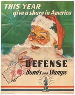 [Poster]: This Year, Give a Share in America: Defense Bonds and Stamps