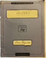Verne Reynolds: Graphics: Trombone and Piano, Four-Hands (Carl Fischer Facsimile Edition)