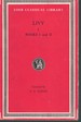 Livy History of Rome, Vol. I, Books 1-2 (Volume I)