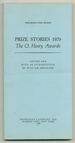 Prize Stories 1979: the O. Henry Awards