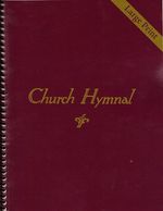 Church Hymnal Large Print Spiral Bound