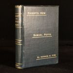 Excerpts From the Diary of Samuel Pepys, Esq. F. R. S.