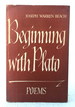 Beginning With Plato. Poems