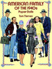 American Family of the 1940s: Paper Dolls