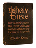 The Holy Bible a Translation From the Latin Vulgate in the Light of the Hebrew and Greek Originals, Student Edition