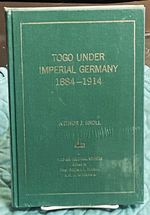Togo Under Imperial Germany 1884-1914