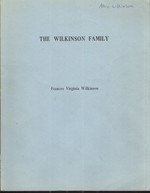 The Wilkinson Family of Middle Tennessee and Related Families