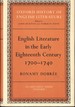 English Literature in the Early Eighteenth Century 1700-1740 [Oxford History of English Literature]