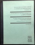The High Speed Electronic Computer as a Research and Operations Device in School Law
