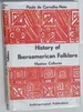 History of Iberoamerican Folklore: Mestizo Cultures (Based on a Series of Lectures Delivered at the University of California at Los Angeles)