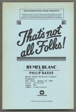 That's Not All Folks