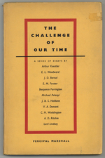 The Challenge of Our Time: a Series of Essays