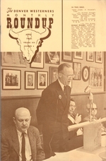 The Denver Westerners Monthly Roundup, April 1963, Volume XIX Number 4