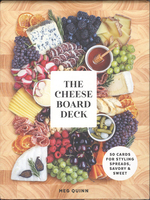 The Cheese Board Deck 50 Cards For Syling Spreads, Savory & Sweet