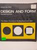 Design and Form: the Basic Course at the Bauhaus and Later