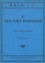 15 Two-Part Inventions for Two Flutes