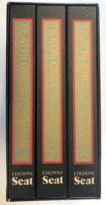 Teatri Greci E Romani Alle Origini Del Linguaggio Rappresentato (Three Volume Complete Set in Slipcase)