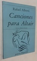 Canciones Para Altair Paperback