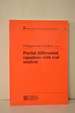 Partial Differential Equations With Real Analysis (Research Notes in Mathematics Series)