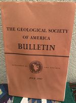 The Geological Society of America Bulletin July 1963, Vol. 74, No. 7