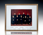 Rehnquist Supreme Court Signed Oversized Photograph