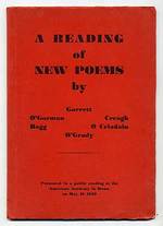 A Reading of New Poems
