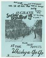 [Punk Flyer]: Social Distortion at the Whisky-a-Go-Go