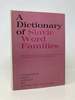 Dictionary of Slavic Word Families