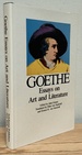 Goethe: Essays on Art and Literature (Goethe's Collected Works, Volume 3)