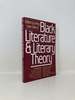 Black Literature and Literary Theory