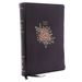 Kjv Holy Bible, Super Giant Print Reference Bible, Deluxe Black Floral Leathersoft, Thumb Indexed, 43, 000 Cross References, Red Letter, Comfort Print: King James Version