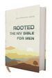 Rooted: the Niv Bible for Men, Hardcover, Cream, Comfort Print