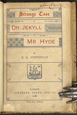 Strange Case of Dr. Jekyll and Mr. Hyde