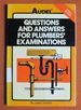 Audel Questions and Answers for Plumbers' Examinations