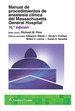 Manual De Procedimientos De Anestesia Cl'Nica Del Massachusetts General Hospital, De Pino M. Richard., Vol. 1. Editorial Wolters Kluwer, Tapa Blanda, EdiciN 10a En EspaOl, 2022