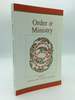 Order and Ministry