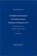 On Beings of Reason (De Entibus Rationis): Metaphysical Disputation Liv