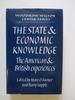 The State and Economic Knowledge: the American and British Experiences