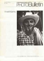 G. Ray Hawkins Gallery Photo Bulletin. Volume III, Number 2, May, 1980. Ansel Adams