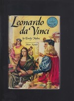 Leonardo Da Vinci W Author Letter World Landmark #27 Hardback W Dust Jacket
