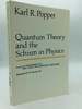 Quantum Theory and the Schism in Physics