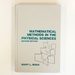 Mathematical Methods in the Physical Sciences