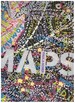 Paula Scher Maps: Paintings, Installations, Drawings and Prints