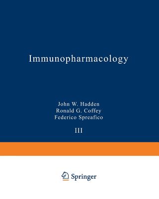 Immunopharmacology - Hadden, J (Editor)