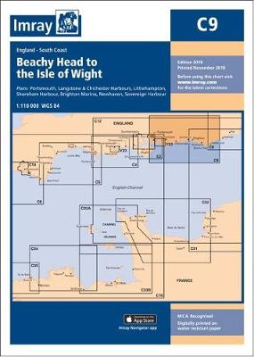 Imray Chart C9: Beachy Head to Isle of Wight - Imray, Imray